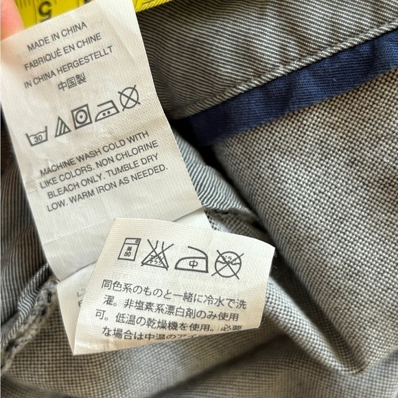 J. Crew Club Shorts Light Gray Men’s Size 35” waist/10.5” length - Picture 8 of 10